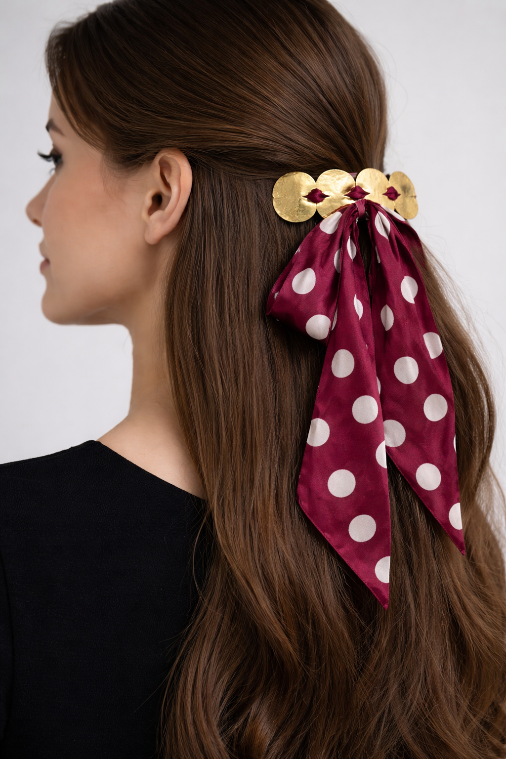 All in one Ribbon statement piece- Hair accessory/ bracelet/ armlet/ Choker