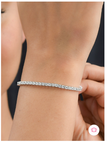 Sparkistry sterling Silver Tennis bracelet