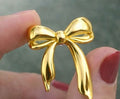Long Hanging bow earring