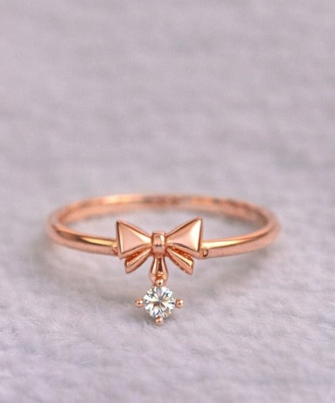 Rose Ribbon ring