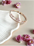 Sparkistry crystal tennis adjustable bracelet