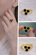 Triple Eclipse Ring