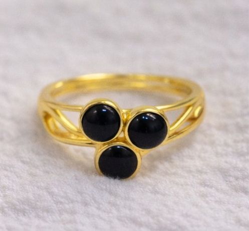Triple Eclipse Ring